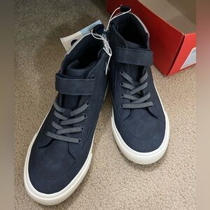 Boys Cat & Jack Navy High-Top Sneakers